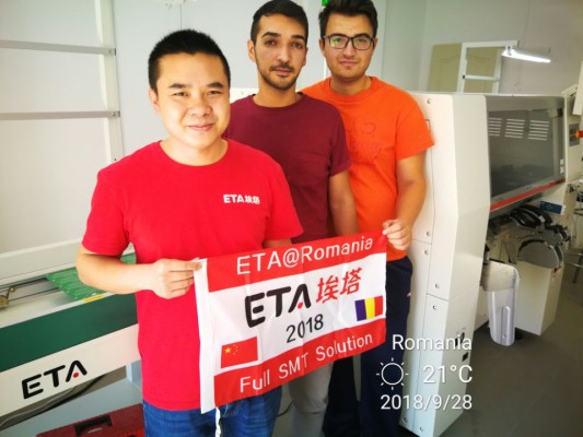 Hanwha pick place machine