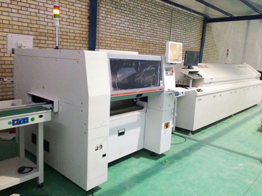 Hanwha pick place machine